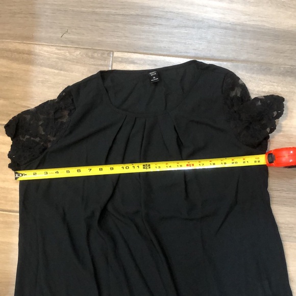 Emery Rose mesh blouse - Picture 6 of 8